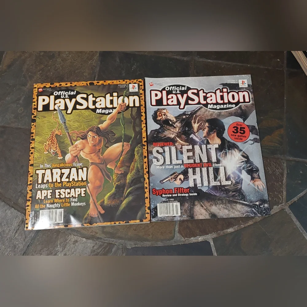 Bundle of 1999 Official PlayStation Magazines